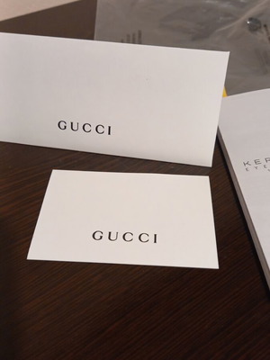 Gucci certificate of authenticity new