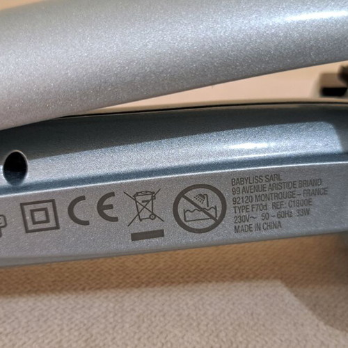 BaByliss Curl Secret Shine C1600E automatic curling iron like new