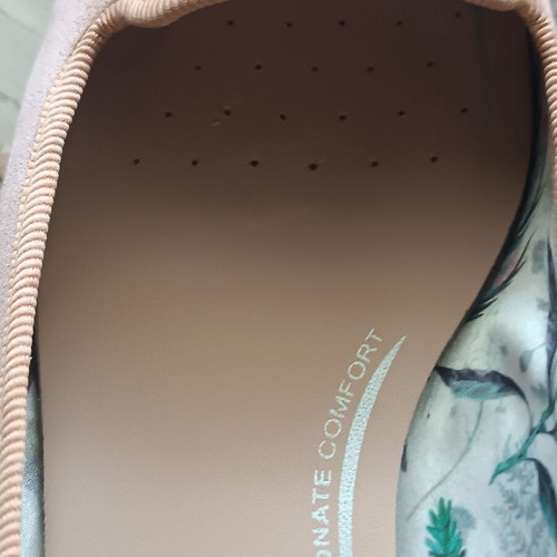 Geox ballerinas used size 38.5 pink suede