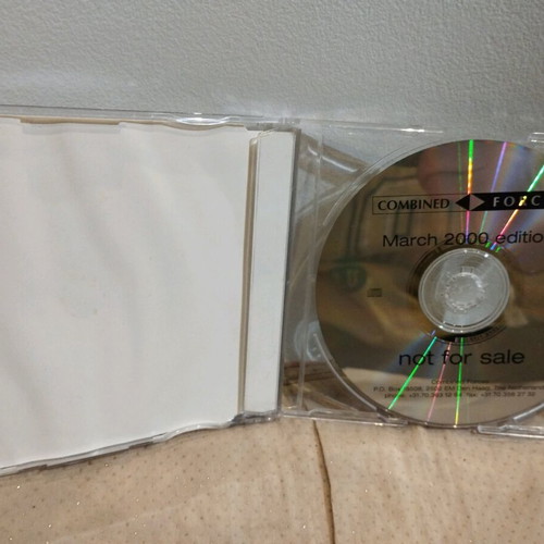 Combined Forces March 2000 CD single like new, electronic trance