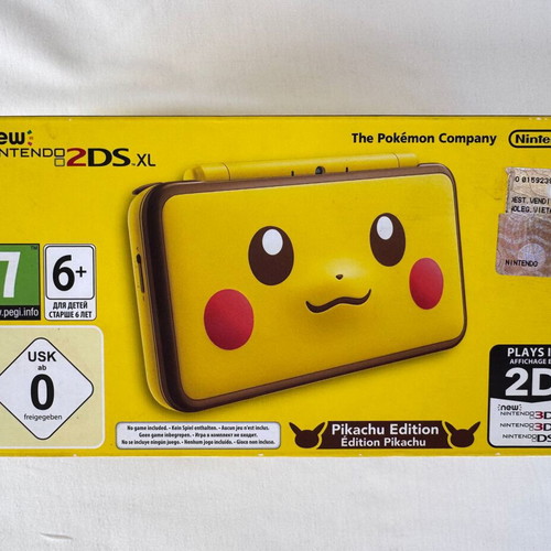 Nintendo New 2DS XL Pikachu Special Edition like new in box