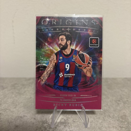 Ricky Rubio 2025-26 Panini Origins EuroLeague Purple Base Set sticker #77