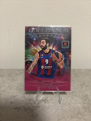Ricky Rubio 2025-26 Panini Origins EuroLeague Purple Base Set sticker #77