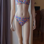 Printed bikini used, size M-L