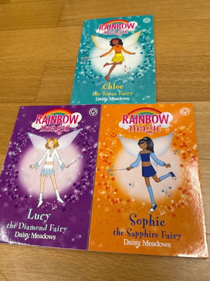 Rainbow Magic Daisy Meadows Jewel Fairies set of 3 books new
