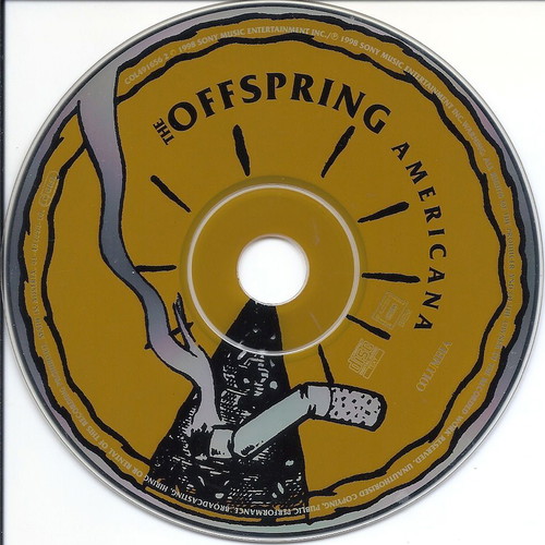 The Offspring Americana CD and booklet new
