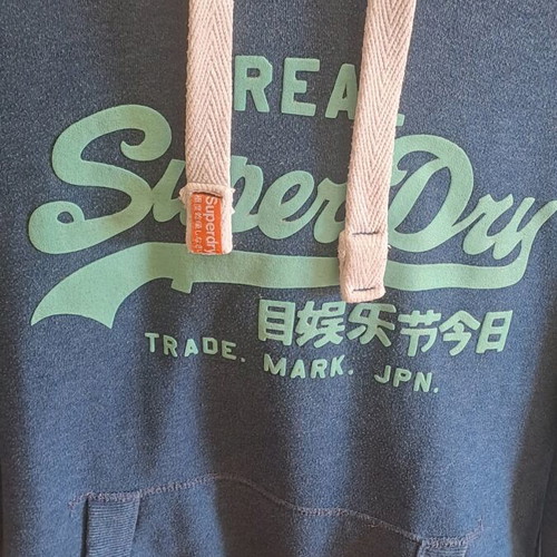 Superdry women's sweatshirt used blue XS
