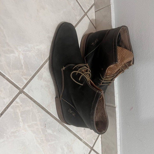Banker shoes black boots like new, size 44