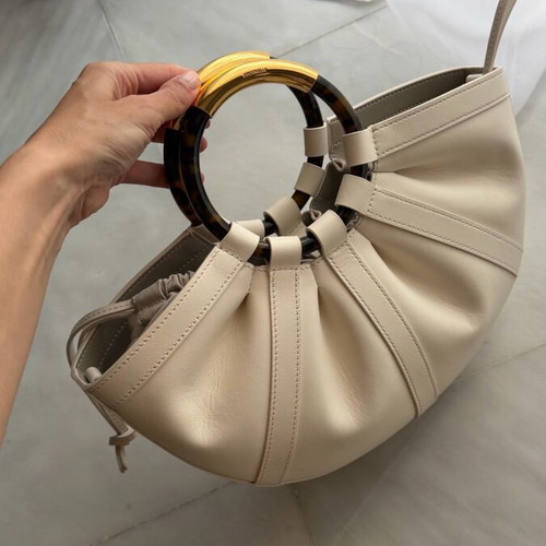Coccinelle Shell crossbody bag new, white