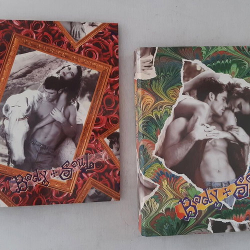 Set of two large Body + Soul folders, new, late 1990s