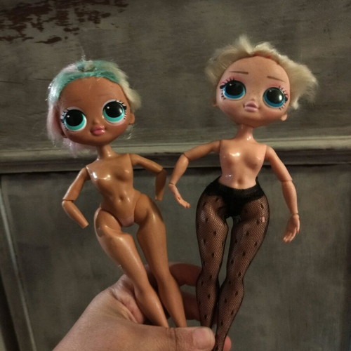LOL Surprise dolls used, pack of two
