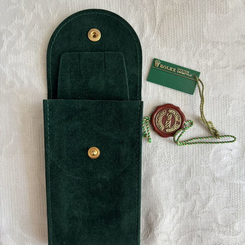 Rolex Original Watch Case with Serial Code and Tags like new