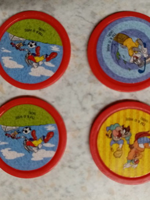 Small caps used, set of 4 pieces
