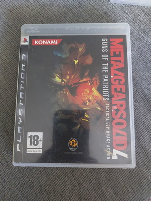 Metal Gear Solid 4 PS3 game used