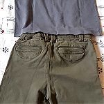  Παιδικό σετ παντελόνι/μπλούζα 100%cotton