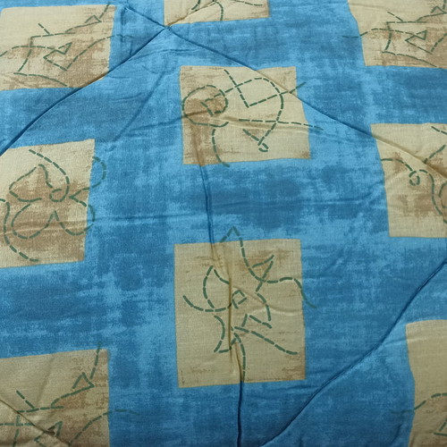 Double quilt new, cotton fabric with colorfast dyes