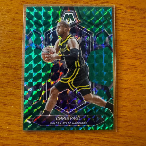 Panini Mosaic Chris Paul Green Mosaic 2023-24 like new, Golden State Warriors