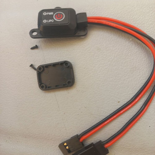 Lipo battery switch with indicator