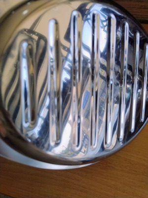 Stainless steel serving platter, 26x37 cm