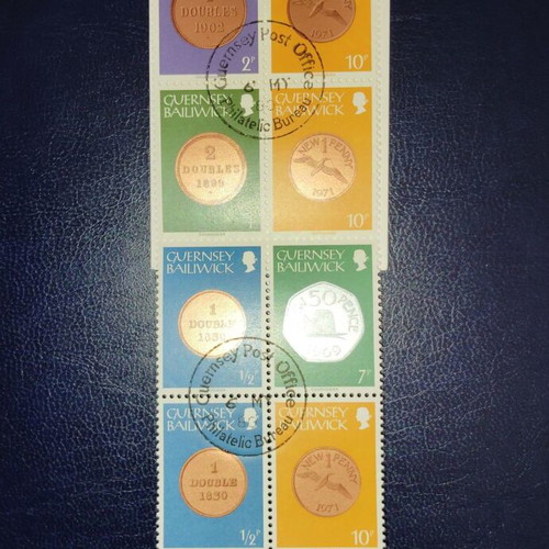 Guernsey Island stamp book new