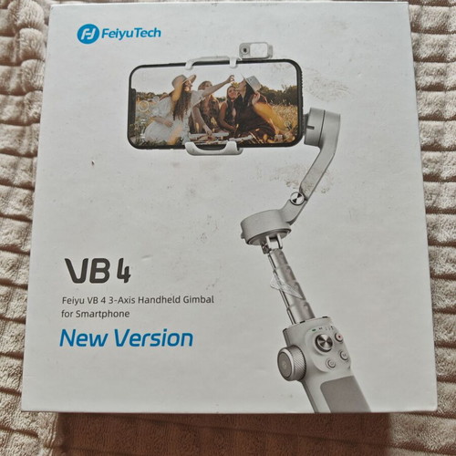 FeiyuTech VB4 3-Axis Handheld Gimbal Kit with AI Tracking and LED Light