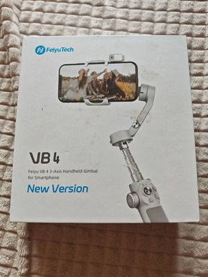 FeiyuTech VB4 3-Axis Handheld Gimbal Kit with AI Tracking and LED Light