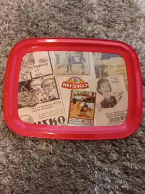 Vintage MISKO tray new with surprise