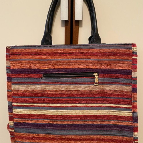 Large shoulder bag multicolored like new