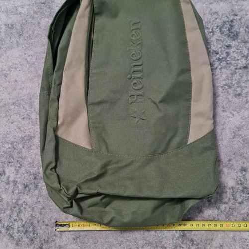 Heineken collectible backpack like new khaki