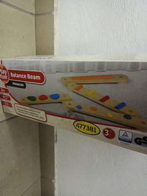 Playtive Balance Beam wooden toy, 9 pieces