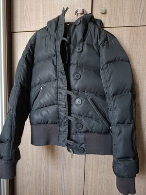 Nike women's black jacket small, like new