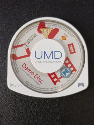 Demo Disc PSP used, Sony PlayStation Portable