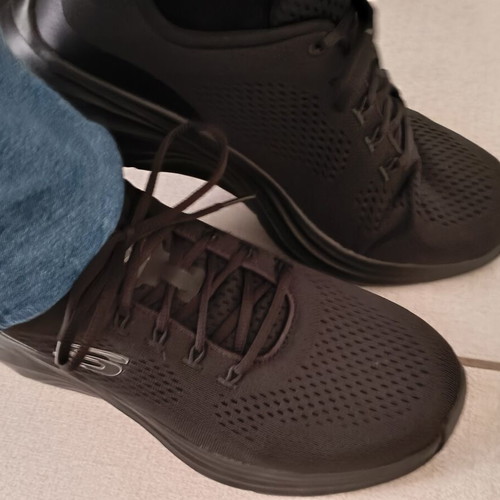 Sketchers Vapor Foam 44 Black Athletic Shoes like new