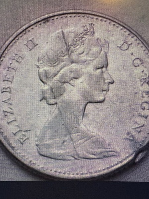 Canada 1968 error coin used