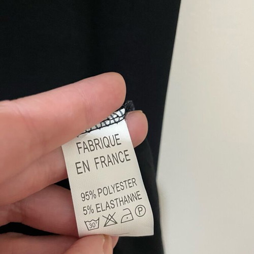 Vintage dress size S black like new, airy and light