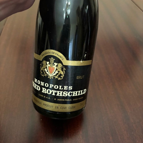 Monopoles Alfred Rothschild Brut French sparkling wine new