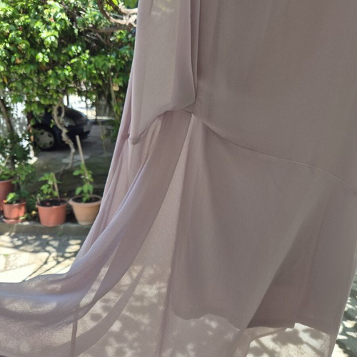 Dress Berska light purple semi-transparent, like new, size XL