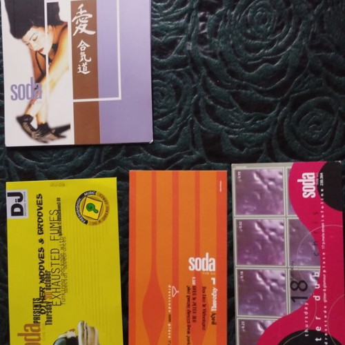 Soda Café Bar 7 Flyer pack used
