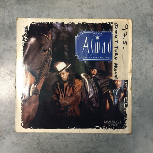 Aswad Don't Turn Around 12'' Vinyl Maxi Single used, reggae