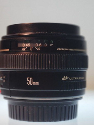 Canon Full Frame Φωτογραφικός Φακός 50mm f/1.4 USM μεταχειρισμένος