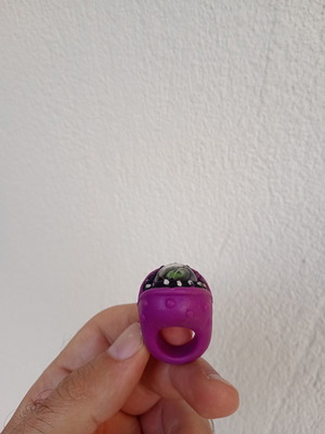 Spooky Spot Rolling Eye Ring used