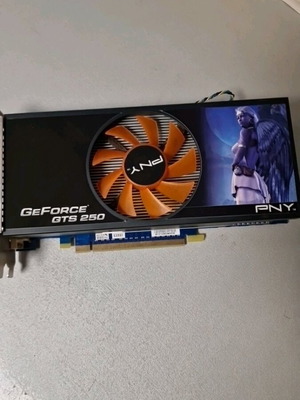 GeForce GTS 250 GDDR3 1GB graphics card (pny) like new