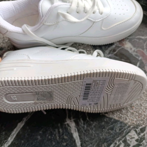 Trendyol white sneakers like new, size 37