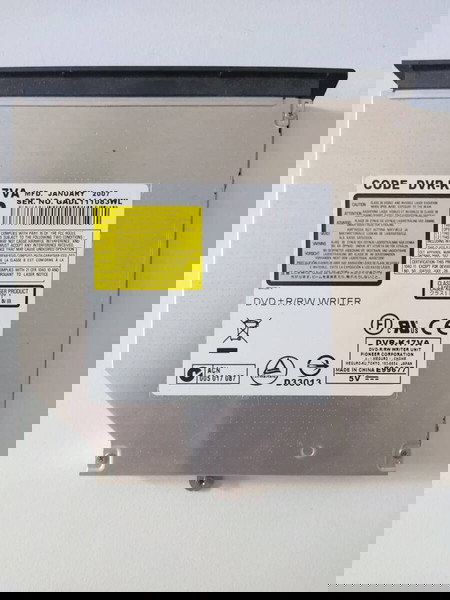 Sony VAIO GENUINE DVR-K17VA DVD CD Burner Drive με μαύρο πλαίσιο