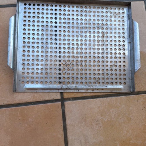 NATERIAL Alpha baking tray used, stainless steel