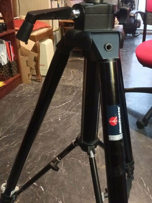 Manfrotto 075B professional tripod used