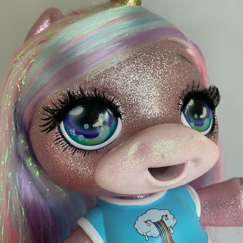 Poopsie Surprise Glitter Unicorn doll 2018 used, 27 cm with horn