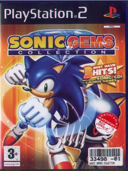  SONIC GEMES COLECTION - PS2