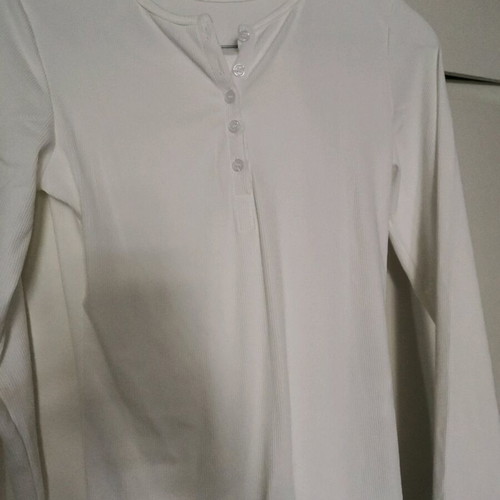 Shein t-shirt new, white, size M