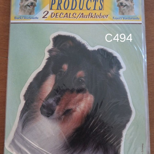 Dog breed stickers pack of 2